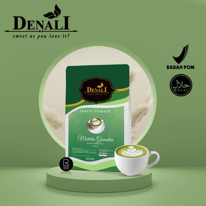 

DENALI MATCHA GREENTEA POWDER 800GRAM