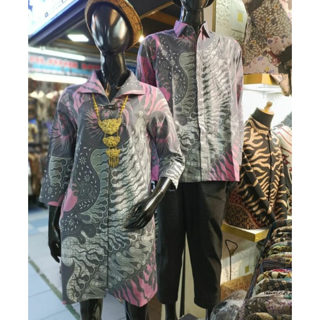 COUPLE KEMEJA TUNIK BATIK DOBBY PREMIUM