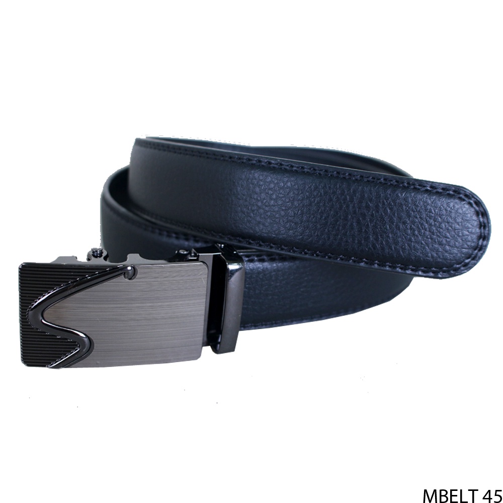 Ikat Pinggang Formal PU Leather Hitam MBELT 05