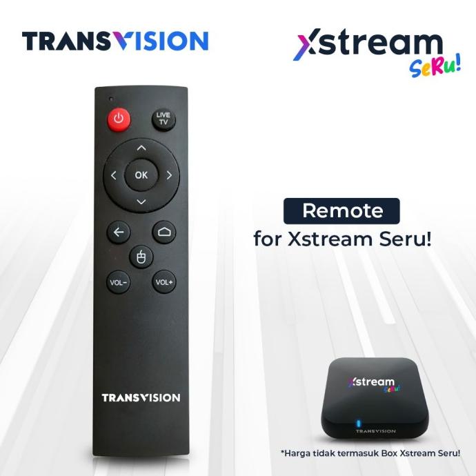 REMOTE TV BOX Transvision for Xstream Seru