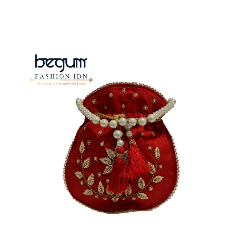 Tas India / Tas Pesta /tas etnik / tas import / potli india / tas bordir / atas asli india