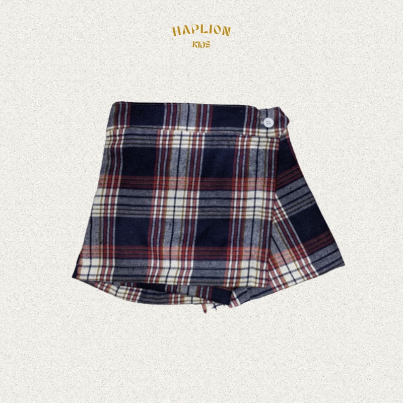 Rocela Flanel Rok Celana Flannel Anak Perempuan 1 - 6 Tahun | Haplion Kidswear