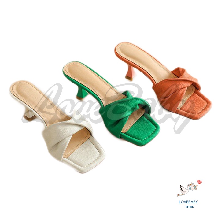 LBS Sandal Heels Wanita Hak Tahu - S001