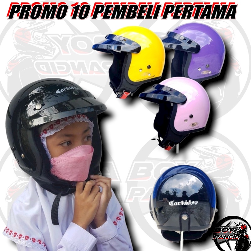 Helm Bogo Anak Carkidss Retro [ BOYPANCID ]