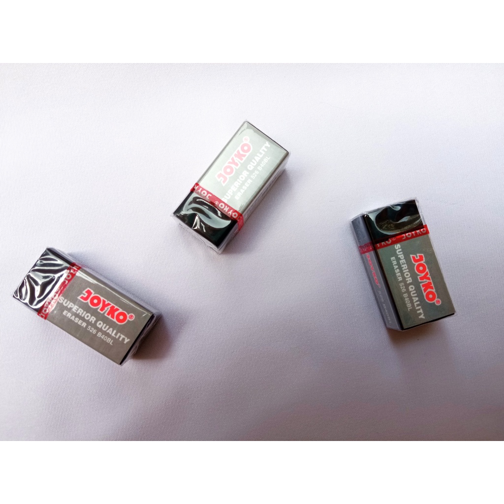 

ERASER/PENGHAPUS/SETIP/SETIPO JOYKO KECIL HITAM BERSIH