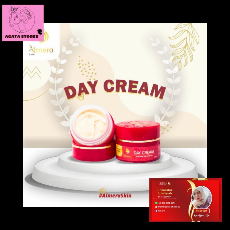 DAY CREAM ALMERA SKINCARE/CREAM SIANG ALMERA/BB CREM ALMERA
