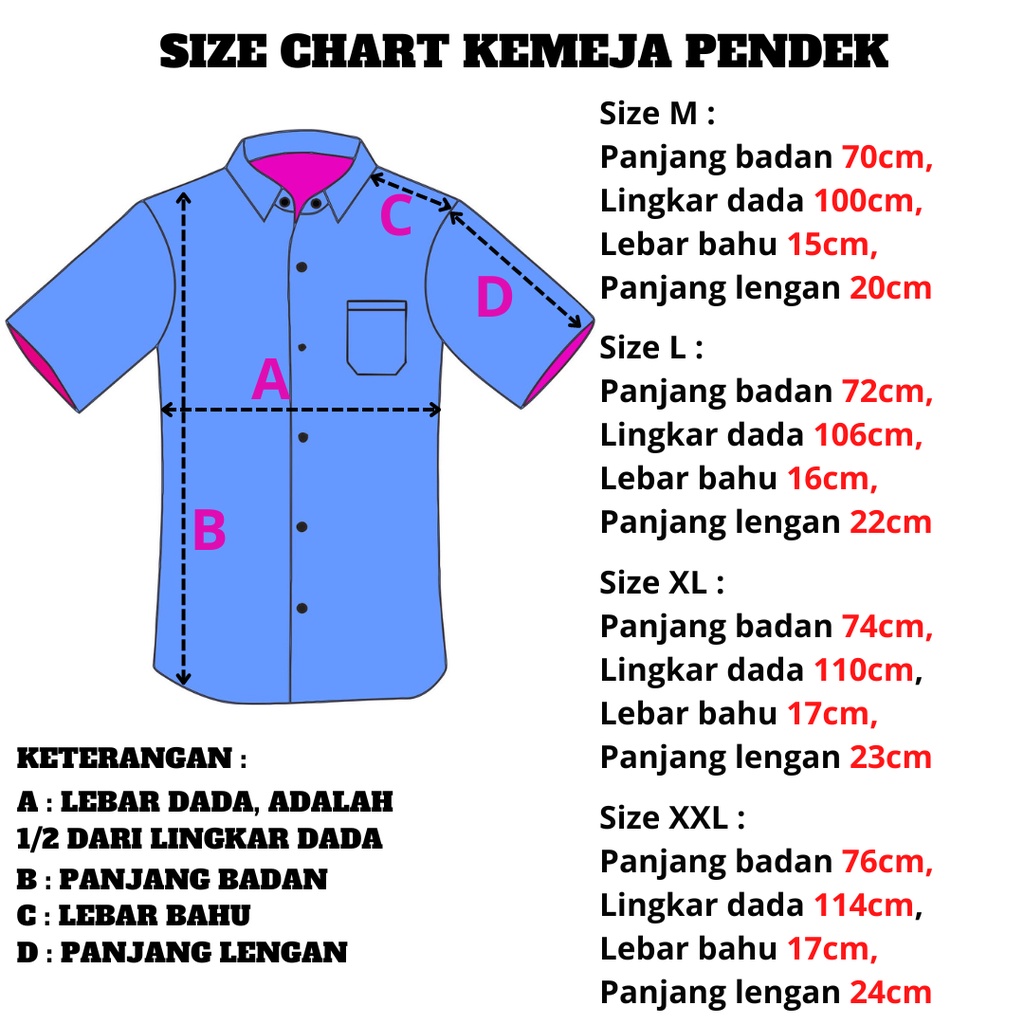 KEMEJA PRIA POLOS LENGAN PENDEK SLIMFIT ORIGINAL ICON M L XL XXL / ATASAN PRIA SEMI FORMAL CASUAL