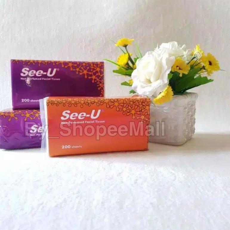 

ジ See U Star Facial 200sheet tissu tisu tissue murah by_shopeemall agen distributor tisu muka ㅋ