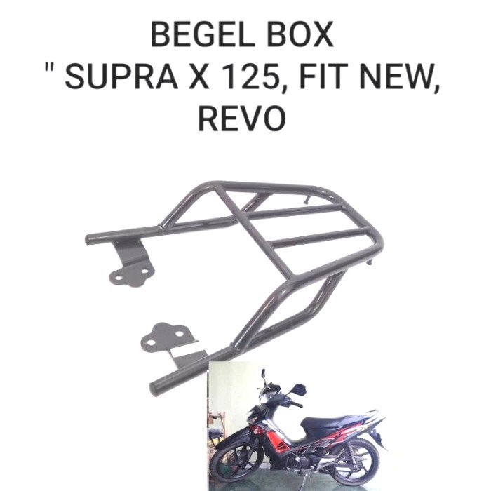 Bracket box motor honda supra x 125 begel box supra x 125
