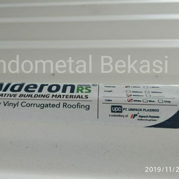 Alderon RS Atap upvc type greca