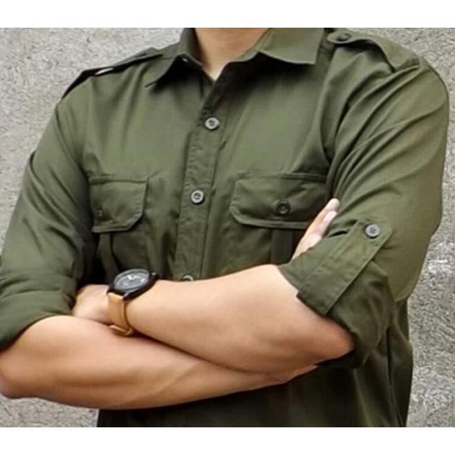 Baju lapangan(PDL) - Hitam