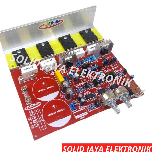 KIT POWER SUBWOOFER 500W DMS-009 PLATINUM AMPLIFIER SUBWOOFER DMS 009