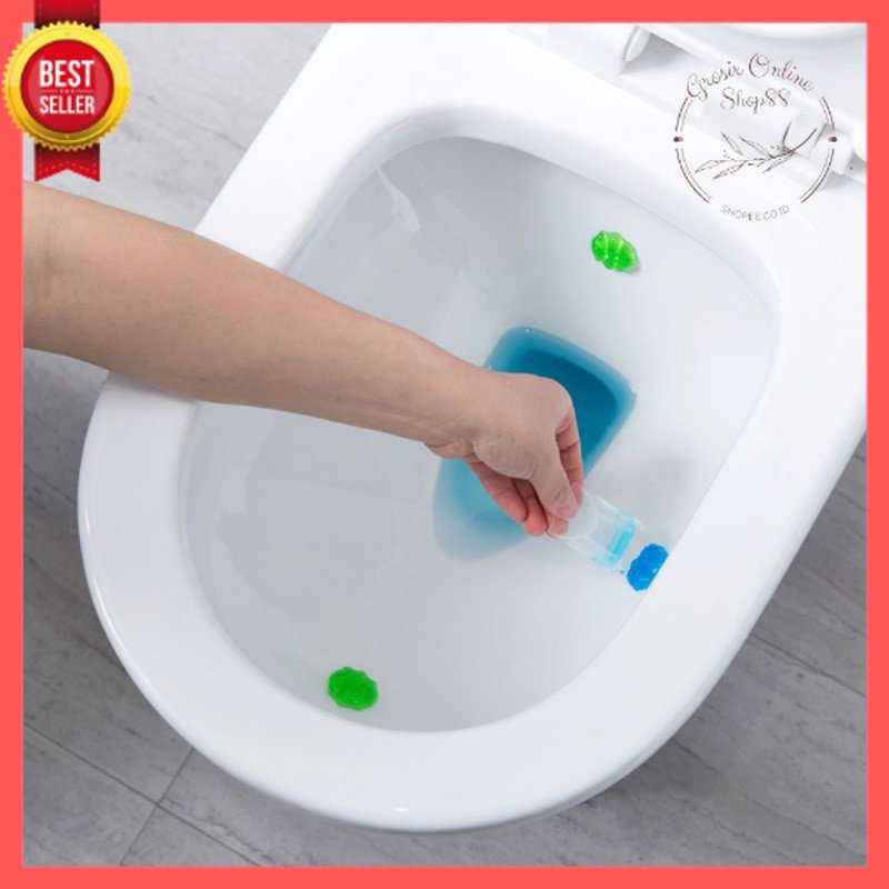 GOS A304  - Pengharum Kloset Toilet WC Pewangi RuanganCloset Gel 12 Kali Pemakaian.