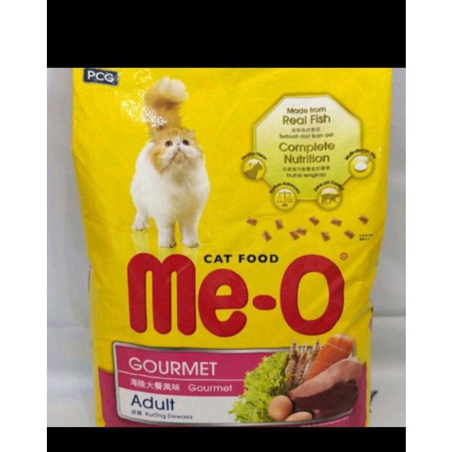 Makanan kucing Meo Gourmet 7kg (Go-jek) makanan kucing promo Me-O Gourmet
