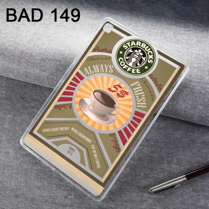 CASE MOTIF STARBUCKS SAMSUNG TAB A7 LITE T225 T220 - BDC