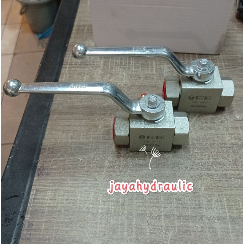 BALL VALVE HYDRAULIC 3WAY 1/4" / BALL VALVE 3WAY 1/4"