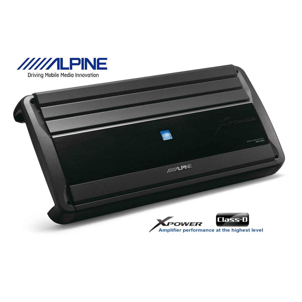 Alpine MRX-M240 Mono Power Amplifier Class D