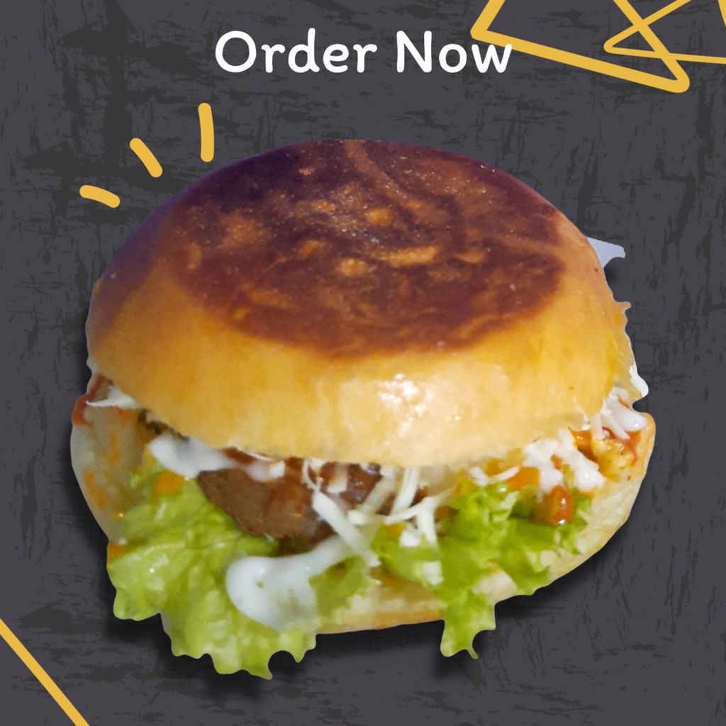 

Roti Burger RaDeN TANPA Keju