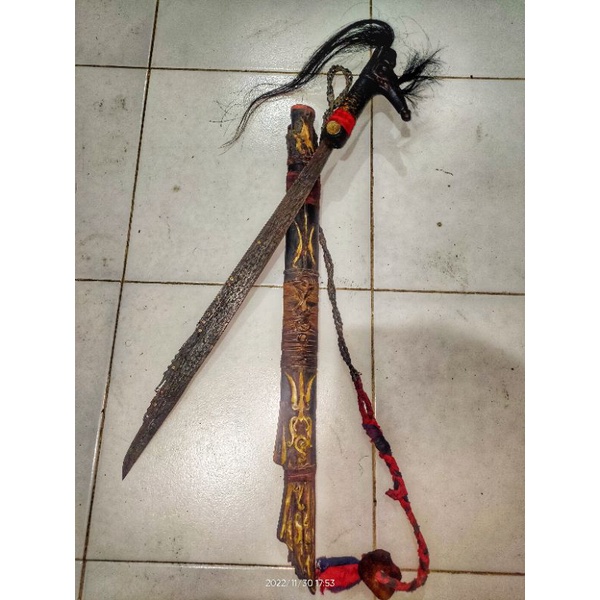 mandau mantikei tua tempusar tunggal (ready stok) edisi harga awal tahun