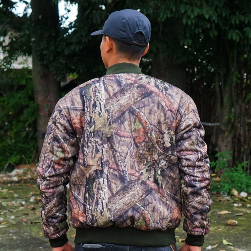 Jaket Bomber Mossy Oak Break Up Infinity