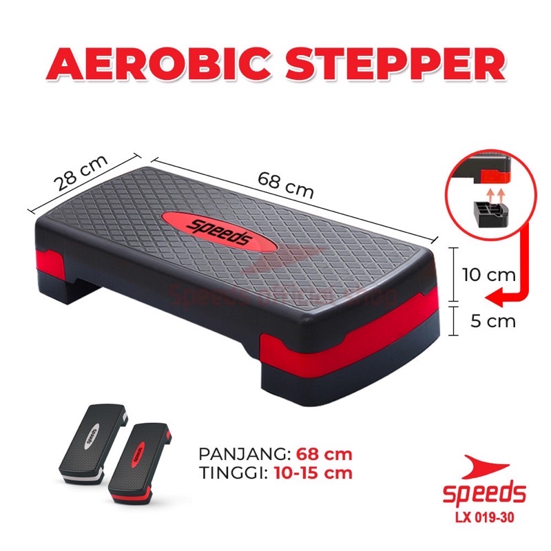 Jual Speeds Papan Senam Aerobik Tingkatan Alat Papan Fitness Olahraga