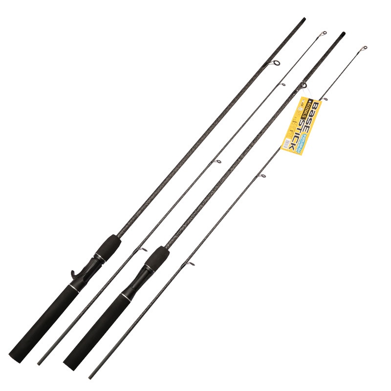 Joran Pancing Carbon Fiber Telescopic 2 Segments 1.65M/1.8M Fishing Rod Carbon Fiber Spinning &amp; Casting Fishing Pole 2 Section