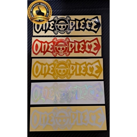 

STICKER ONEPIECE CUTTING