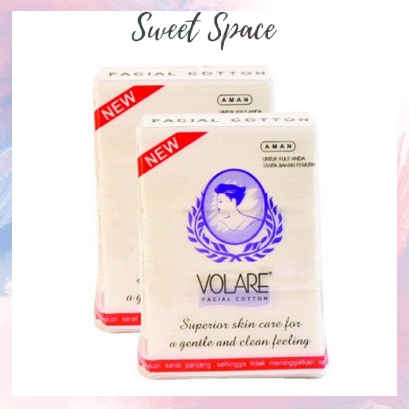 VOLARE FACIAL COTTON 250'S | KAPAS TONER [SWEETSPACE]