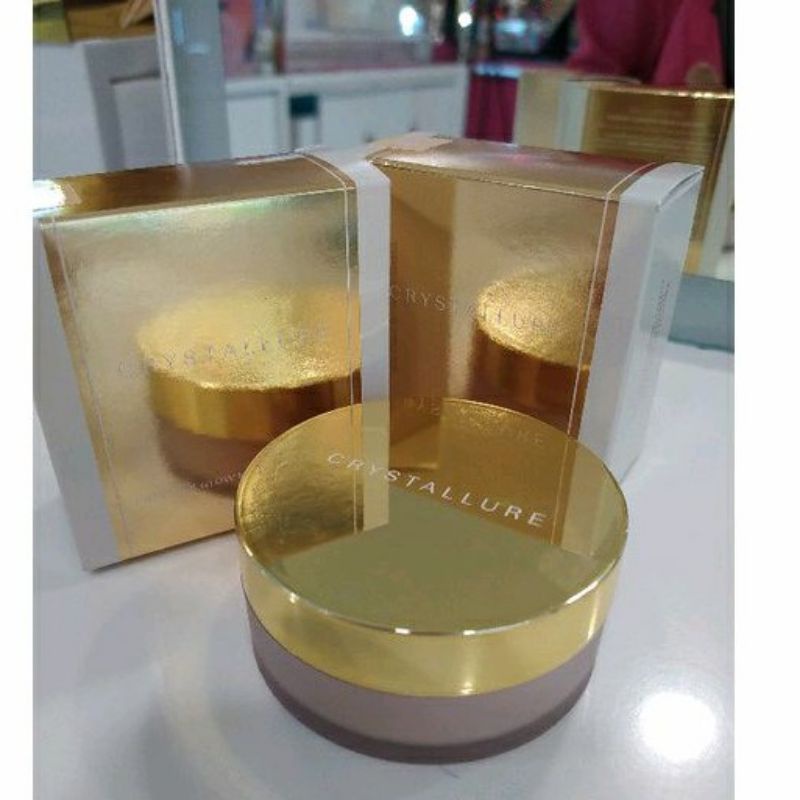 CRYSTALLURE Precious Glow Radiance Powder 18gr (Bedak tabur)