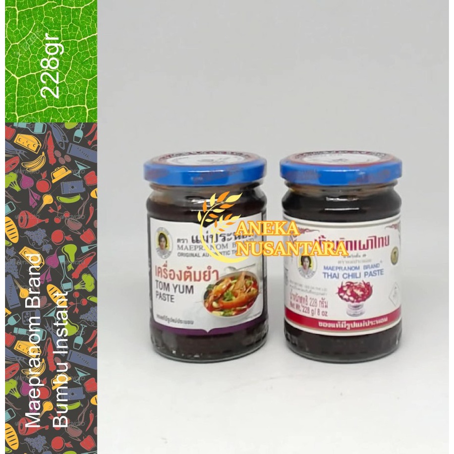 

Maepranom Thai Chili Paste | Tom Yum 228gr