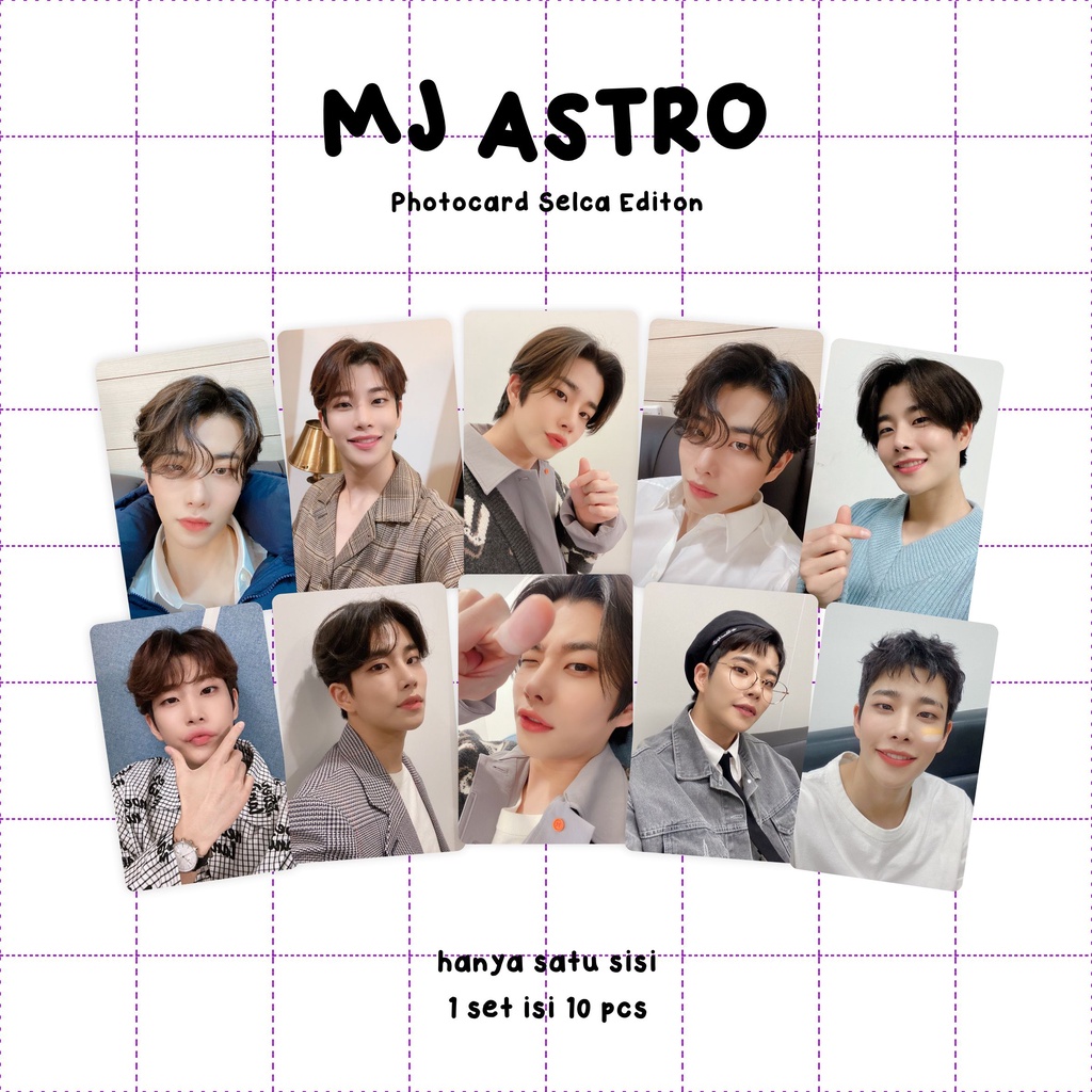 [SET] Photocard Astro Selca Edition