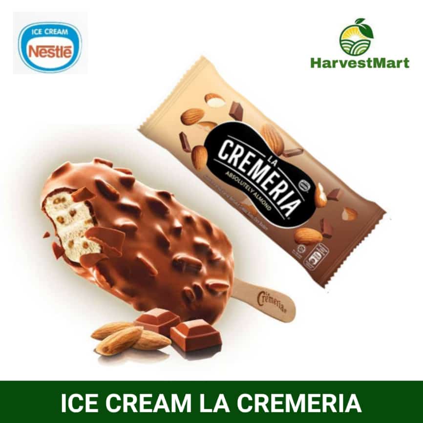 

ICE CREAM LA CREMERIA ALMOND 76ML//HARVESTMART