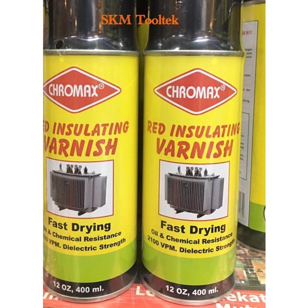 

Chromax Red Insulating Varnish / Sirlak / Varnish Gulungan Dinamo