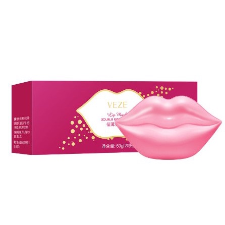 Veze Original Lip Mask Collagen Masker Bibir Pelembab Bibir Pecah