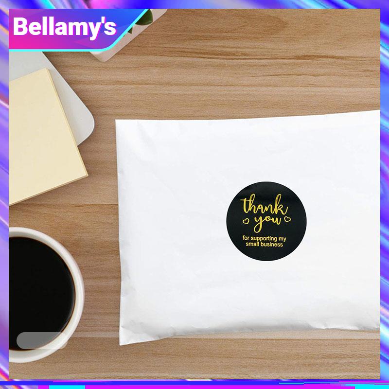 

COD ❤️ 500 Pcs 1 Roll Stiker Terima Kasih Sticker Label Thank You Promo-Bellamy's