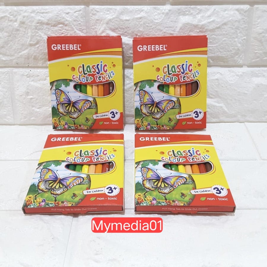

TERMURAH PENSIL WARNA GREEBEL 12 WARNA
