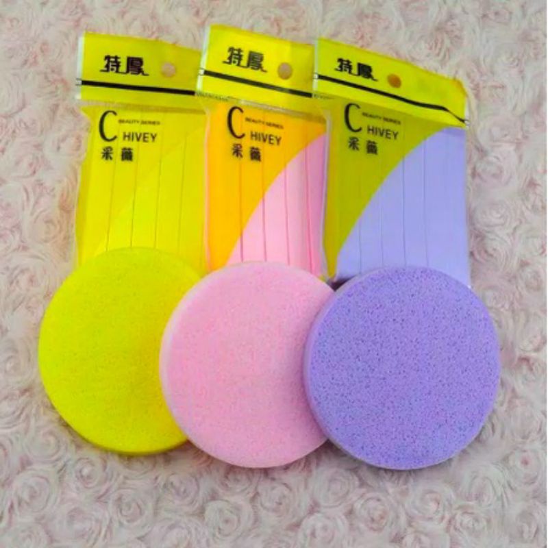 Spon Stik Wajah Facial Sponge Spons Wajah Sponge Kentang Busa Wajah