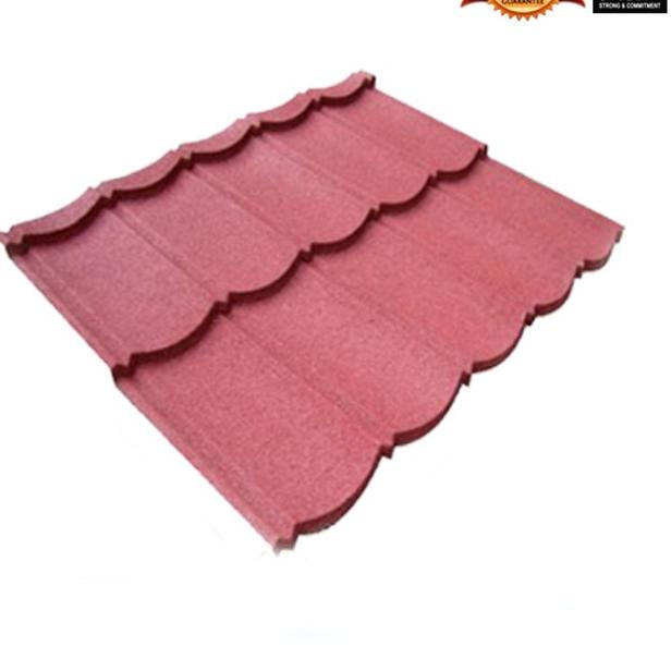 Genteng Metal Pasir Multiroof 2 x 5 x 0.40 mm - Pretty Maroon