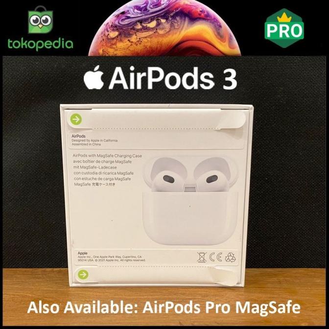 termurah Apple AirPods 3 Gen Original Wireless MagSafe Case 2021