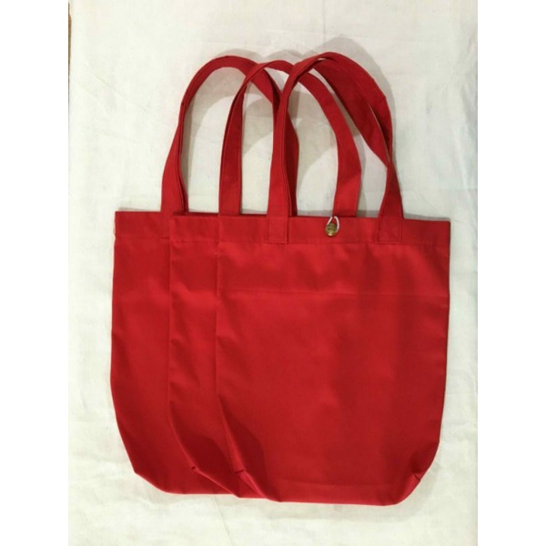 Tote Bag Drill Polos - Tas Belanja Goodie Bag Shopping Tote Bag