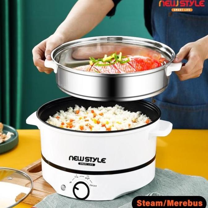 NEWSTYLE PANCI LISTRIK Y09 PANCI LISTRIK MULTIFUNGSI LAPISAN KERAMIK TU9646FG