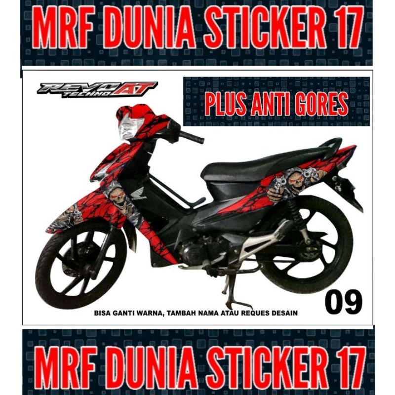 Sticker decal Revo Lama Full Body  Decal Motor Revo Lama Sticker Motor Revo Lama Decal Sticker Motor