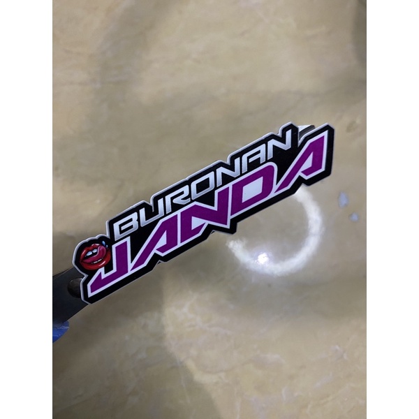 STIKER BURONAN JANDA