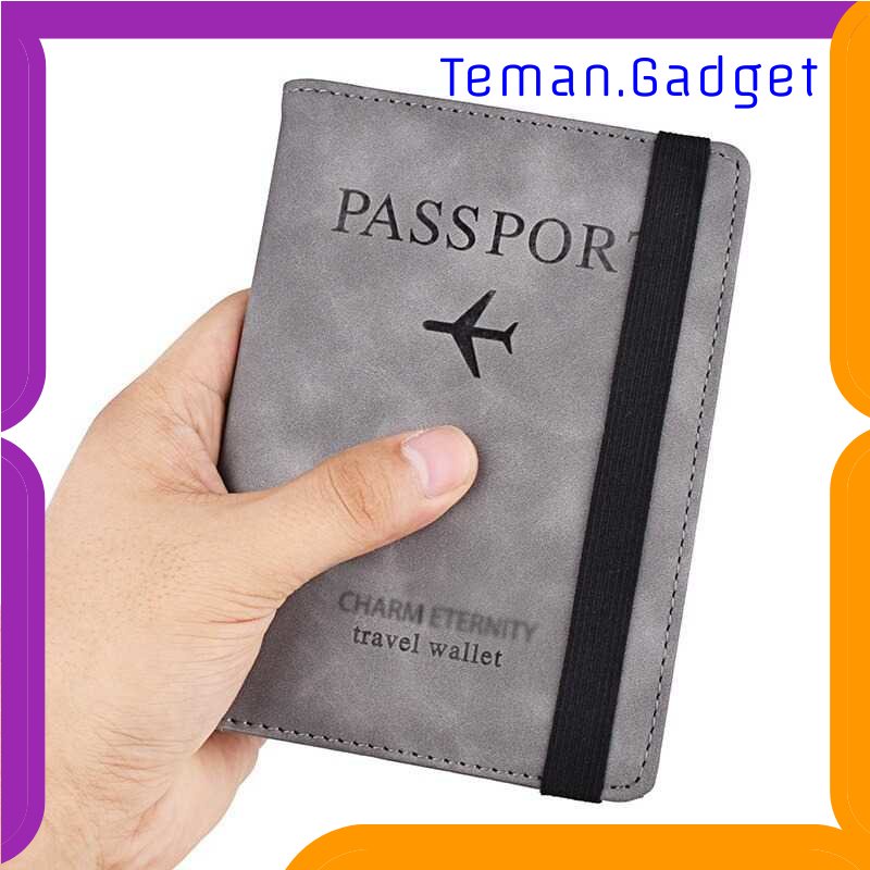 TG-TRV Andbana Dompet Paspor Cover Card Holder Travel Wallet RFID Blocking - YXY799