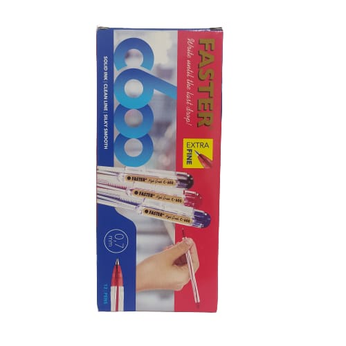 

Gramedia Medan - FASTER BALLPEN CX 606/600 HITAM/12