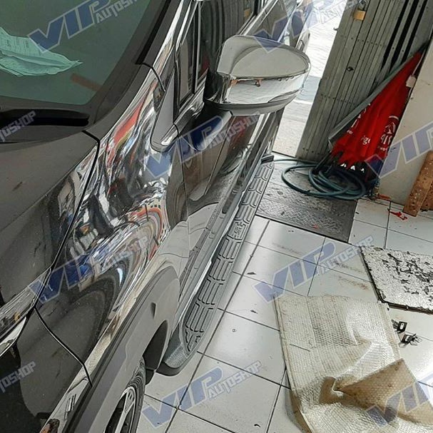Mitsubishi XPANDER 2017- Footstep Running Board Bemper Pijakan Kaki Hitam Samping Mobil Xpander