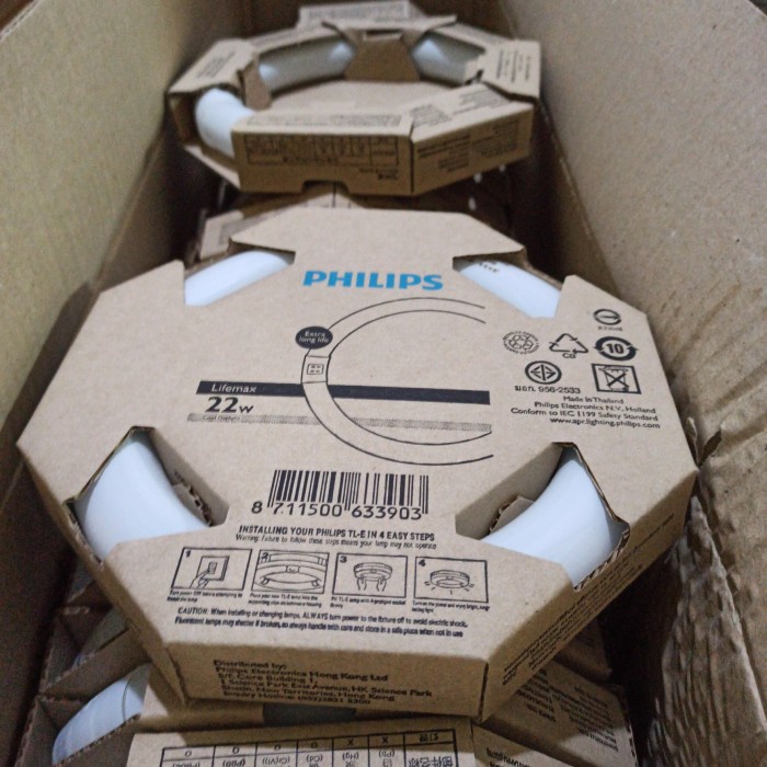 Lampu Lampu Tle 22 Watt 54/765 Tl Ring 22W Philip Tl Bulat 22W