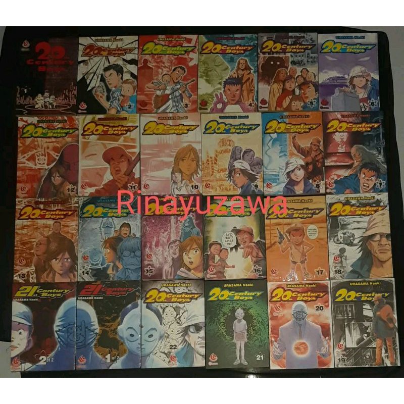Komik bekas 20th Century Boys 1-22 Tamat dan 21st Century Boys By Urasawa Naoki