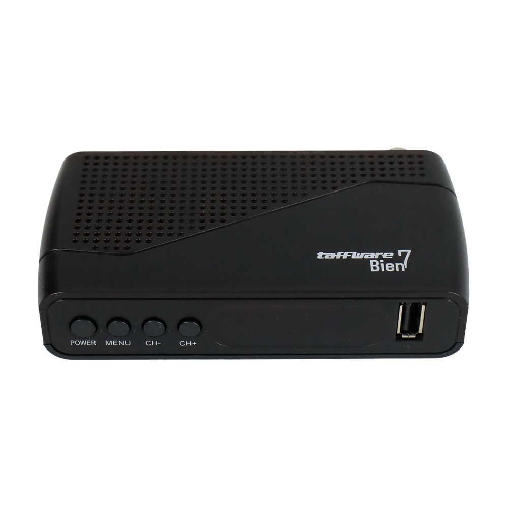 SET TOP BOX STB Taffware Bien7 TV Digital 1080P DVB-T2 - GX6701 - Black