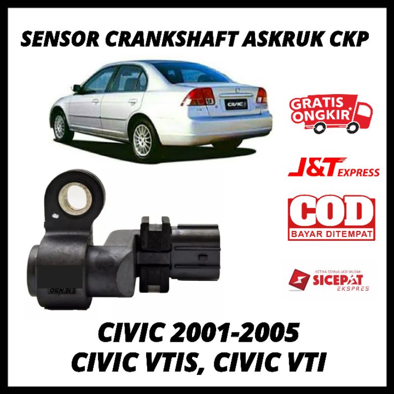 Sensor CKP Crankshaft Askruk Civic 2001 2002 2003 2004 2005, Civic VTIS, Civic VTI